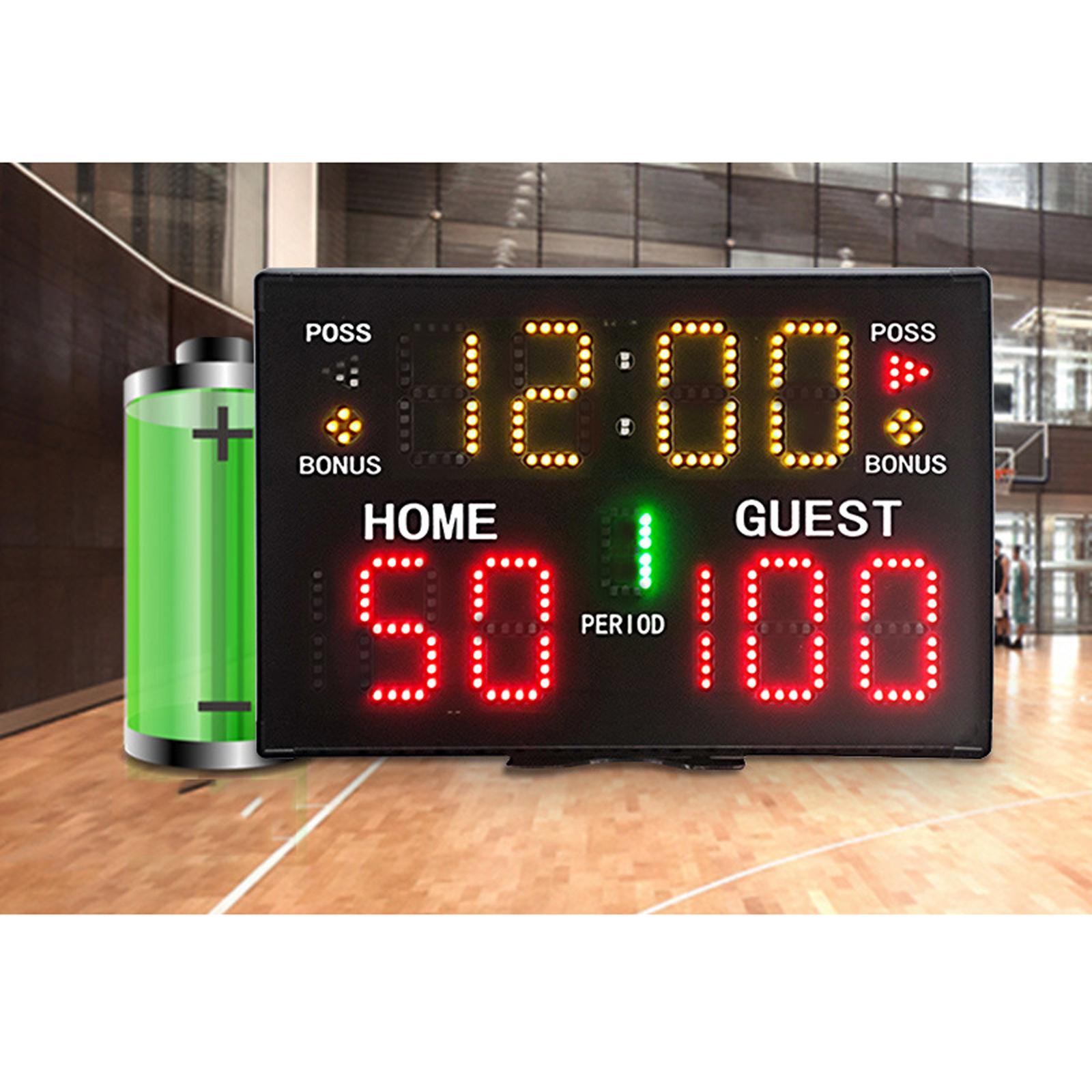 Scoreboard Digital - Lightweight Tabletop Electronic Scoreboard Battery Powered