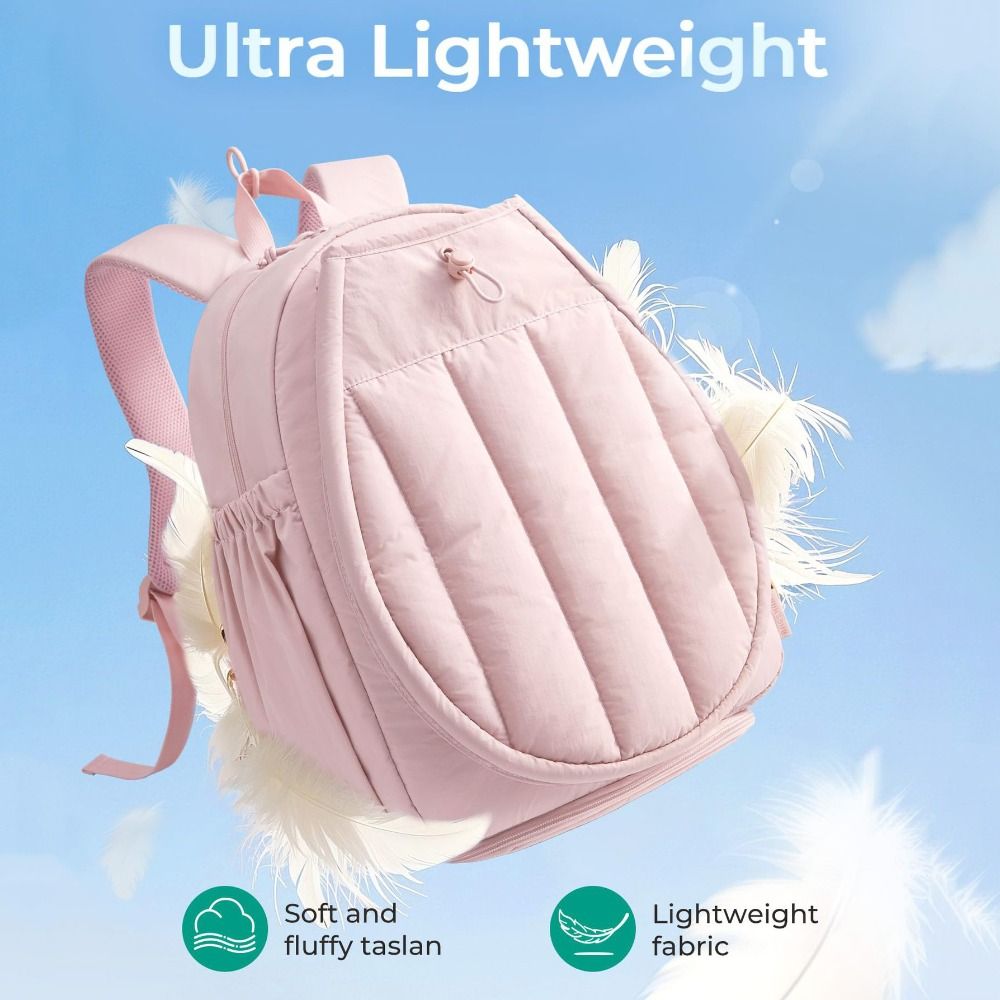 Badminton Bag - Large Capacity Tennis Backpack 20L Adjustable