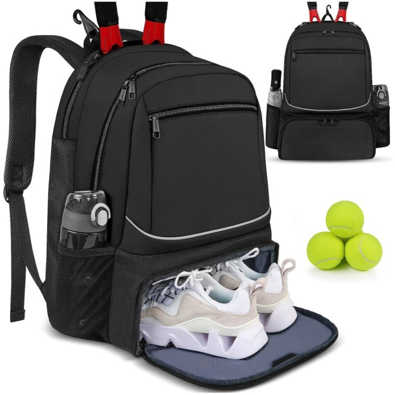 Badminton Bag - Large Capacity Tennis Backpack Sports Racket