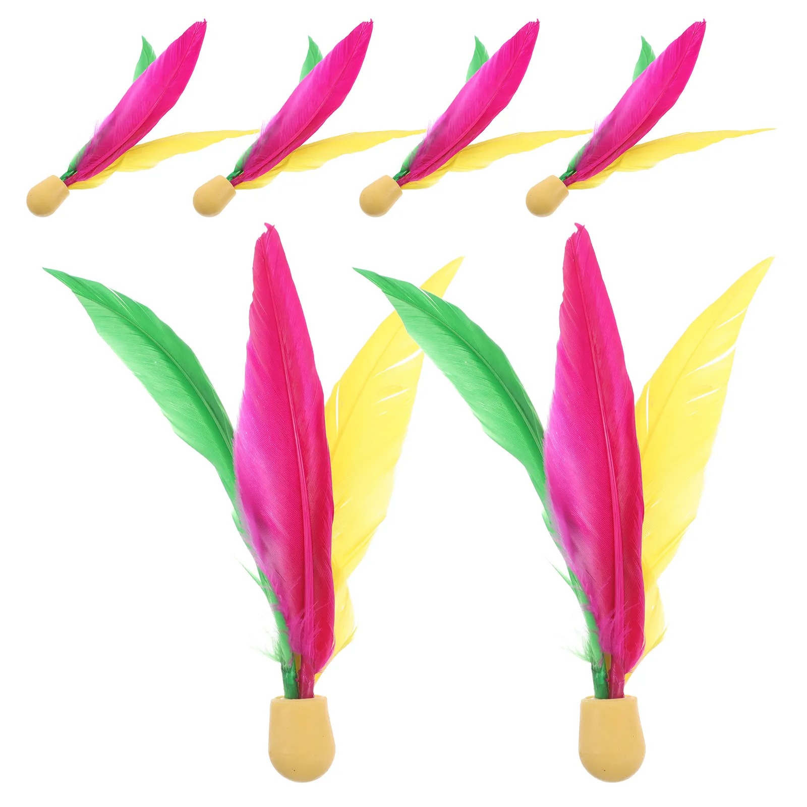 10Pcs Outdoor Badminton Balls  - đánh giá và giá Feather Shuttlecock