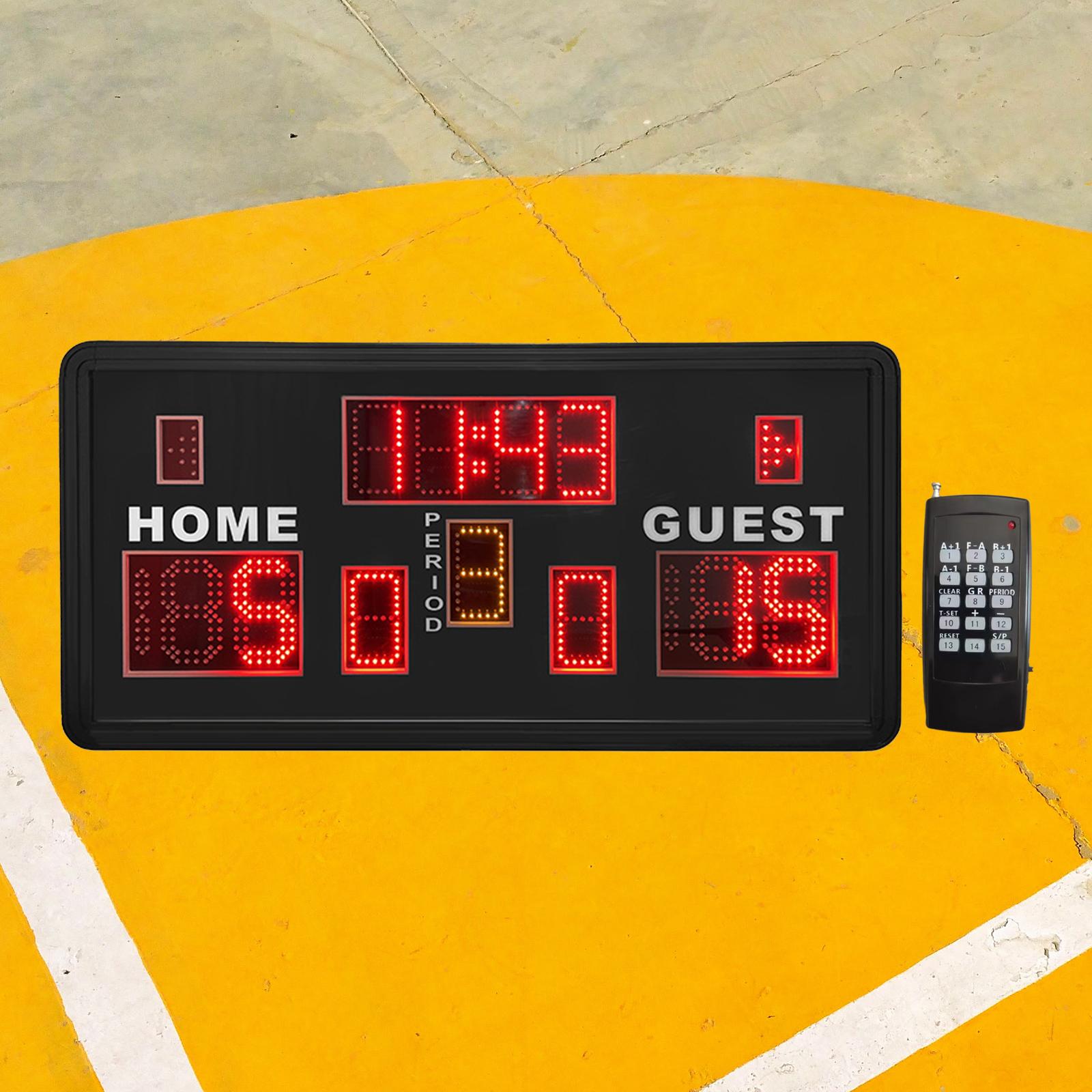 Electronic Basketball Scoreboa - đánh giá và giá Scoreboard Digital