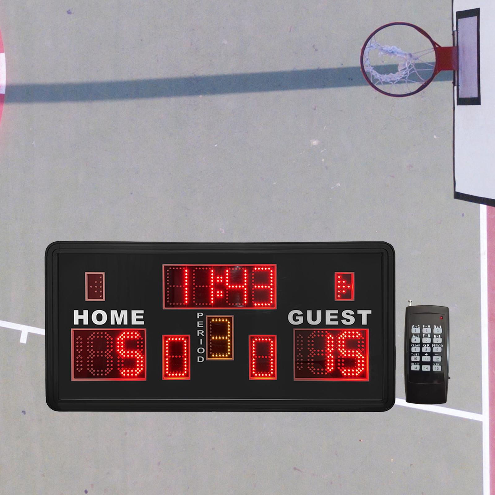 Electronic Basketball Scoreboa - đánh giá và giá Scoreboard Digital