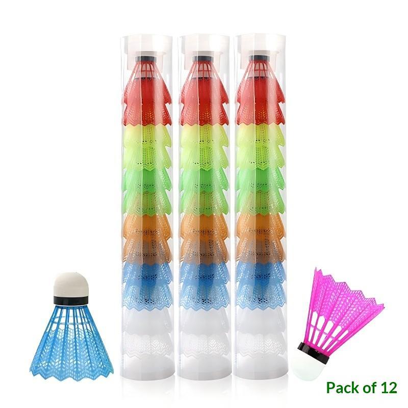 ~6/12Pack Durable Plastic Badm - đánh giá và giá Badminton Shuttlecock