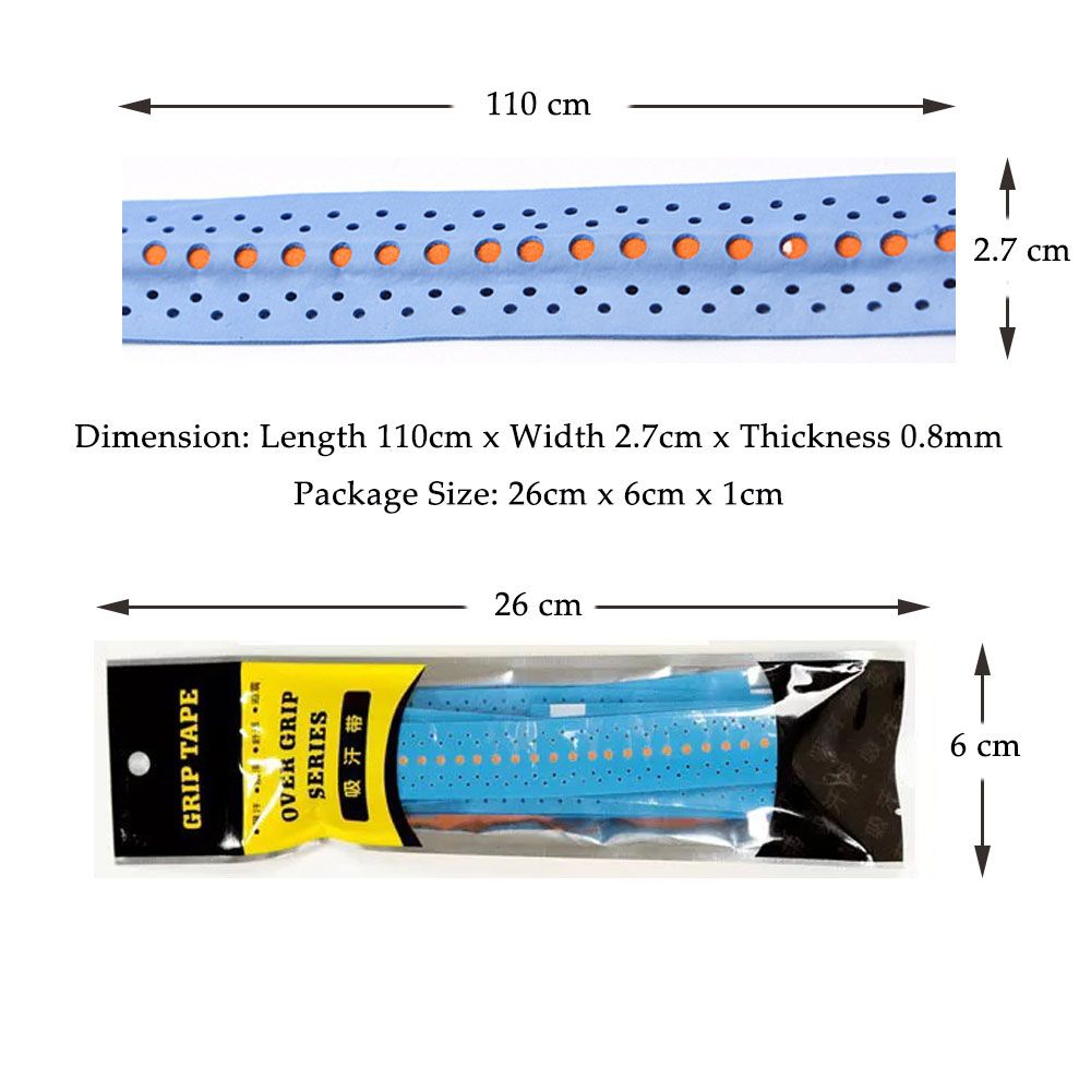 1.1m Anti-slip Tennis Badminto - đánh giá và giá Badminton Grip